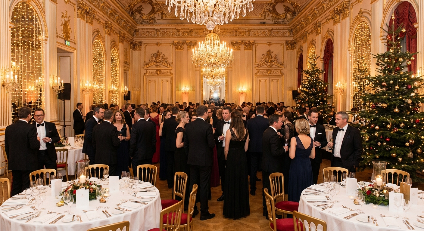 Firmen-Weihnachtsfeier — Location, Catering & Programm