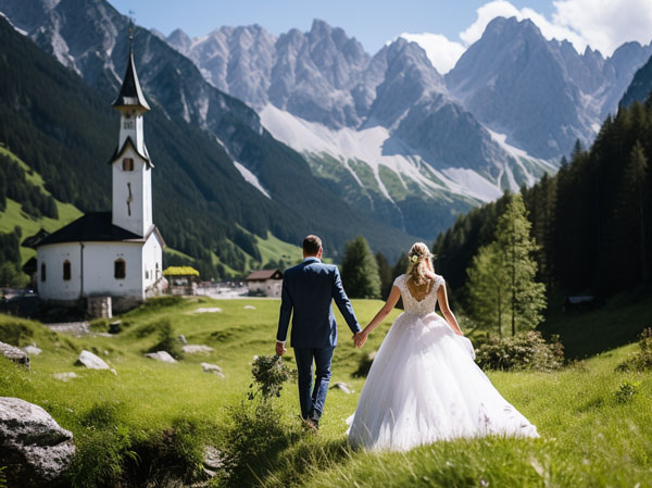 Hochzeitsfotografie-Services und Preise in Tirol, Österreich