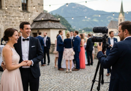 Top 5 Gründe, warum ein Hochzeitsvideograf unerlässlich ist