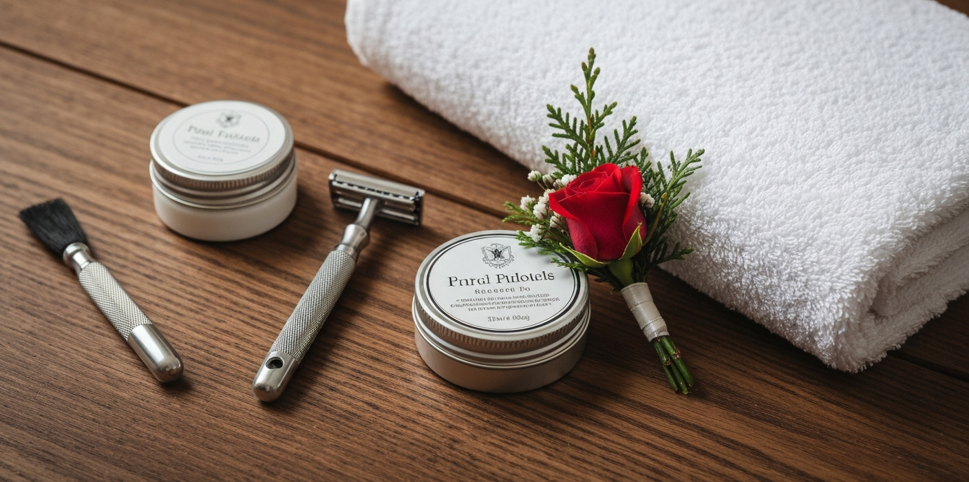 Rasur-Panne am Hochzeitstag: Erste Hilfe für den Bräutigam