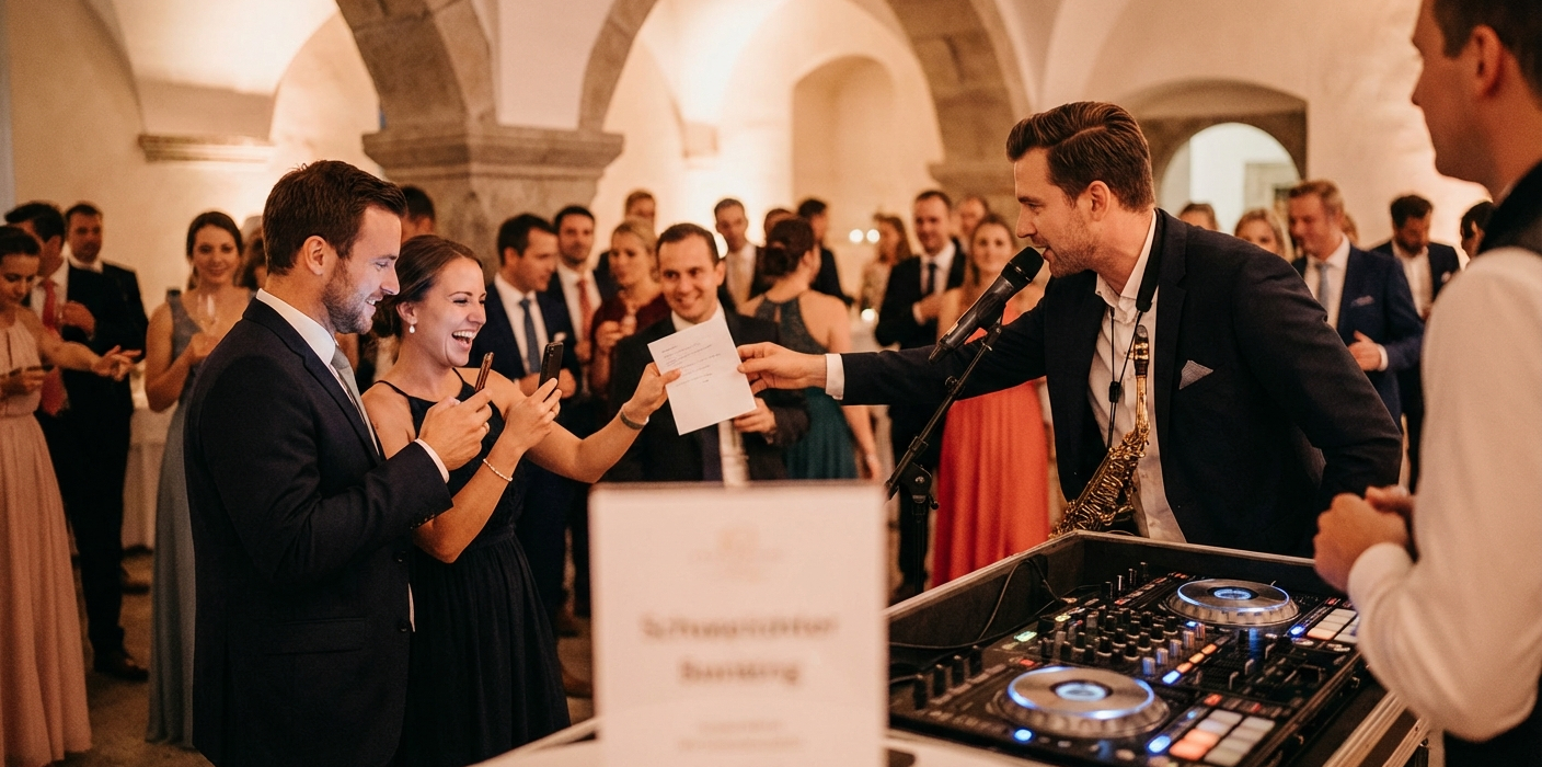 Hochzeitsband oder DJ - Wie man die richtige Musik auswählt - Event-Planung Österreich