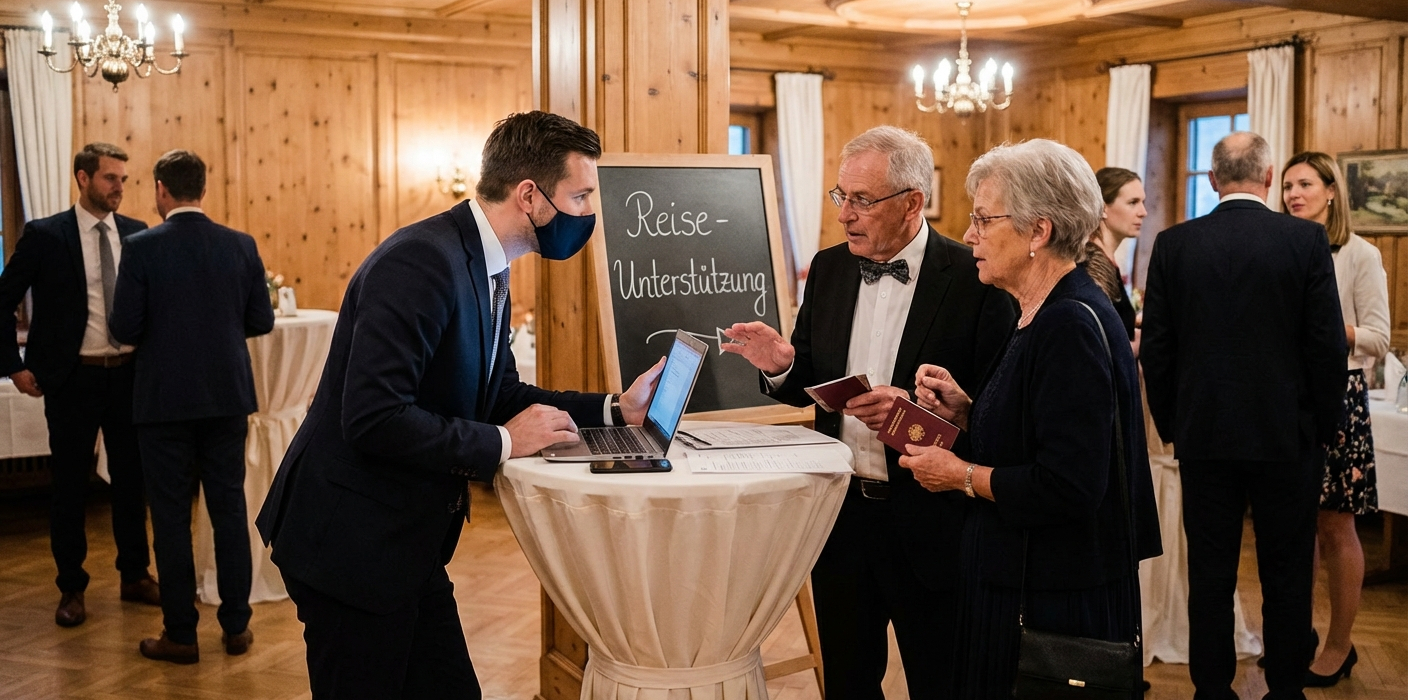 Wie Sie Ihren Gästen das Leben leichter machen, wenn COVID-19 Ihre Hochzeit verlegt - Event-Planung Österreich
