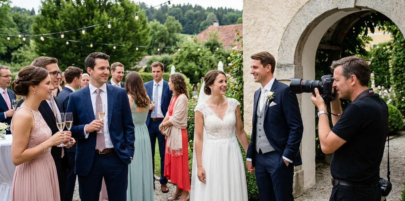 Wie man einen Hochzeits-Fotografen findet - Event-Planung Österreich