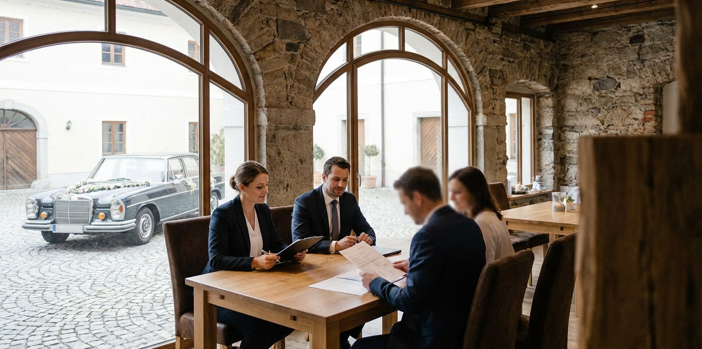 Planung und Organisation der Hochzeitstransporte