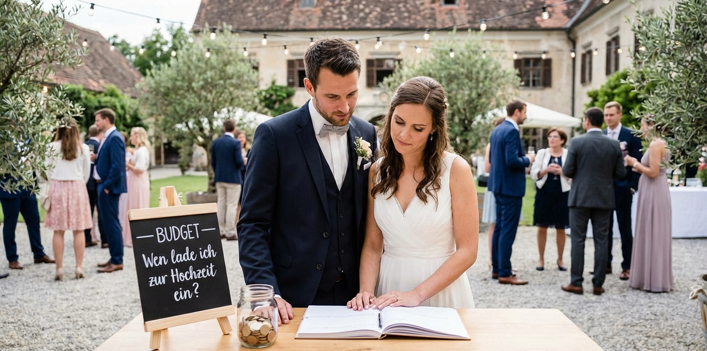 Wen lade ich zur Hochzeit ein?