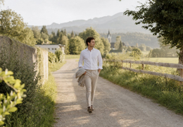 Der Morgenspaziergang am Hochzeitstag: Ein Ritual für den Bräutigam