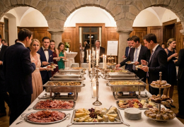 Wie viel Essen soll auf Ihrer Hochzeit serviert werden?