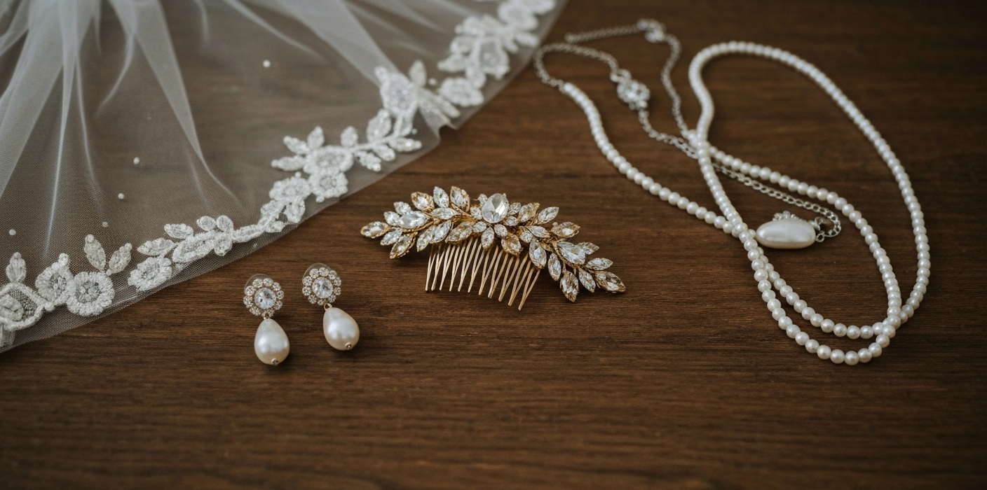Haarschmuck-Trends für die Braut: Von Spangen bis Diademe