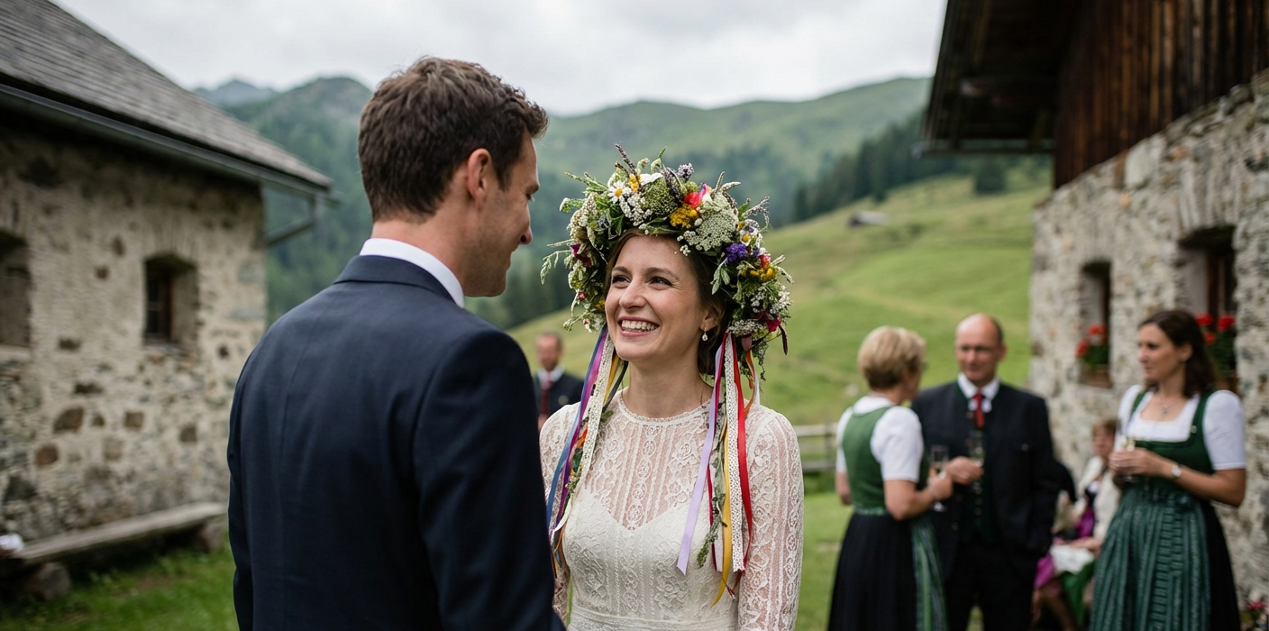 DIY Blumenkranz für die Hochzeit: So gelingt er Schritt für Schritt - Event-Planung Österreich