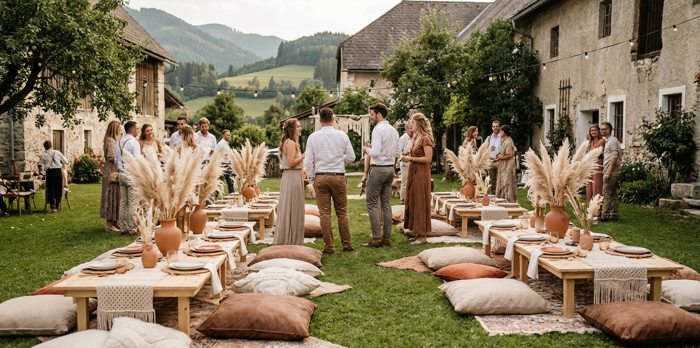 10 kreative Motto-Ideen fuer die perfekte Bridal Shower - Event-Planung Österreich