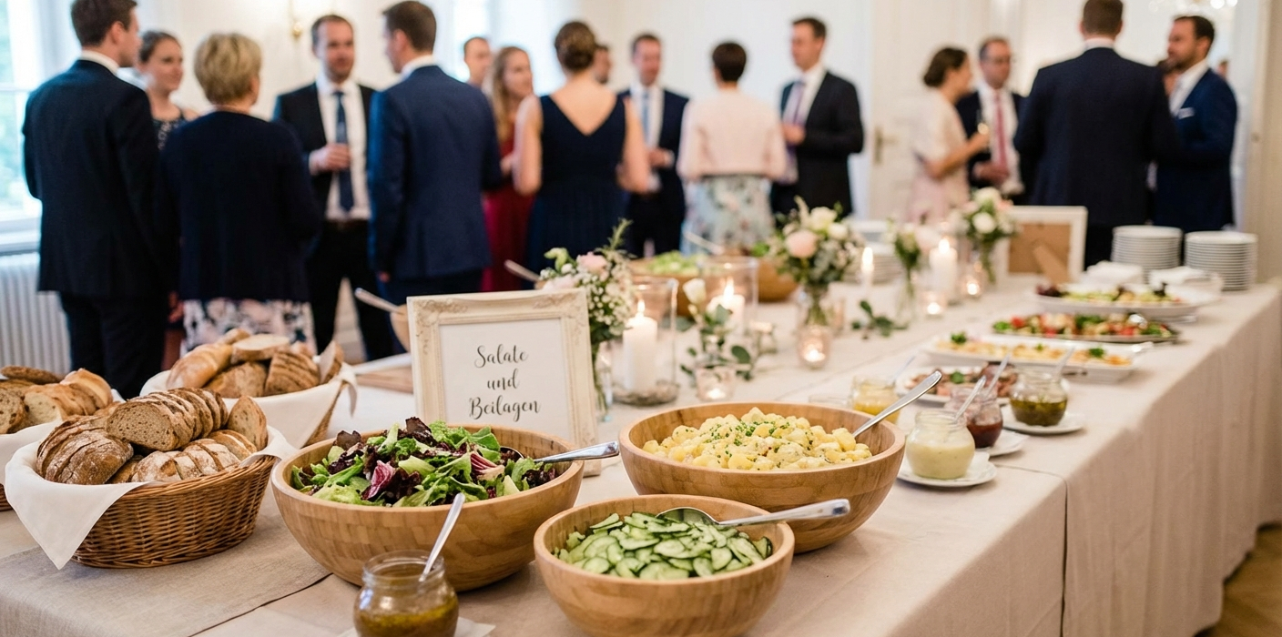 Wie viel Essen soll auf Ihrer Hochzeit serviert werden?