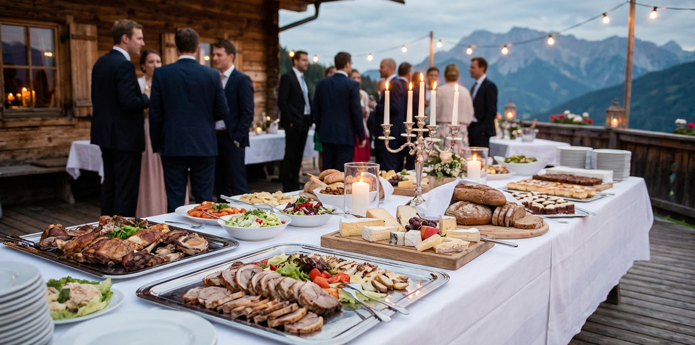 Wie viel Essen soll auf Ihrer Hochzeit serviert werden? - Event-Planung Österreich