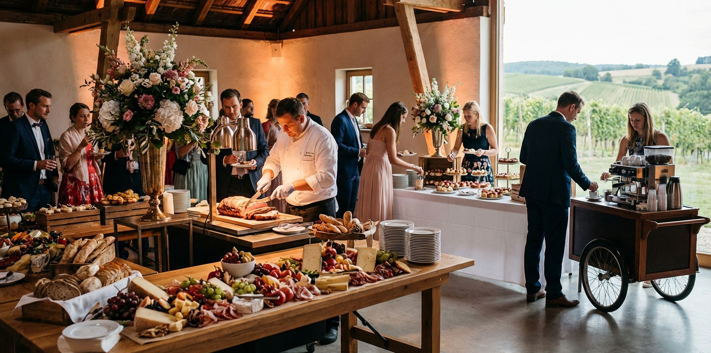6 Möglichkeiten, beim Hochzeitscatering Geld zu sparen