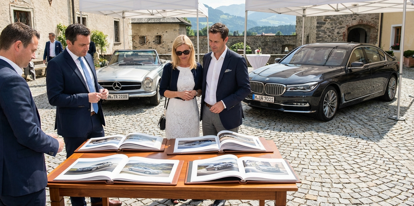 Planung und Organisation der Hochzeitstransporte - Event-Planung Österreich