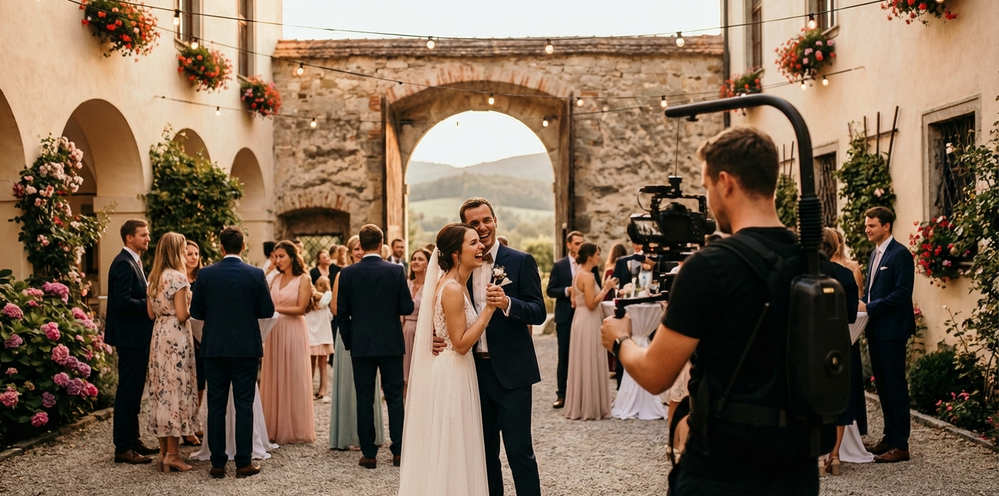 Top 5 Gründe, warum ein Hochzeitsvideograf unerlässlich ist