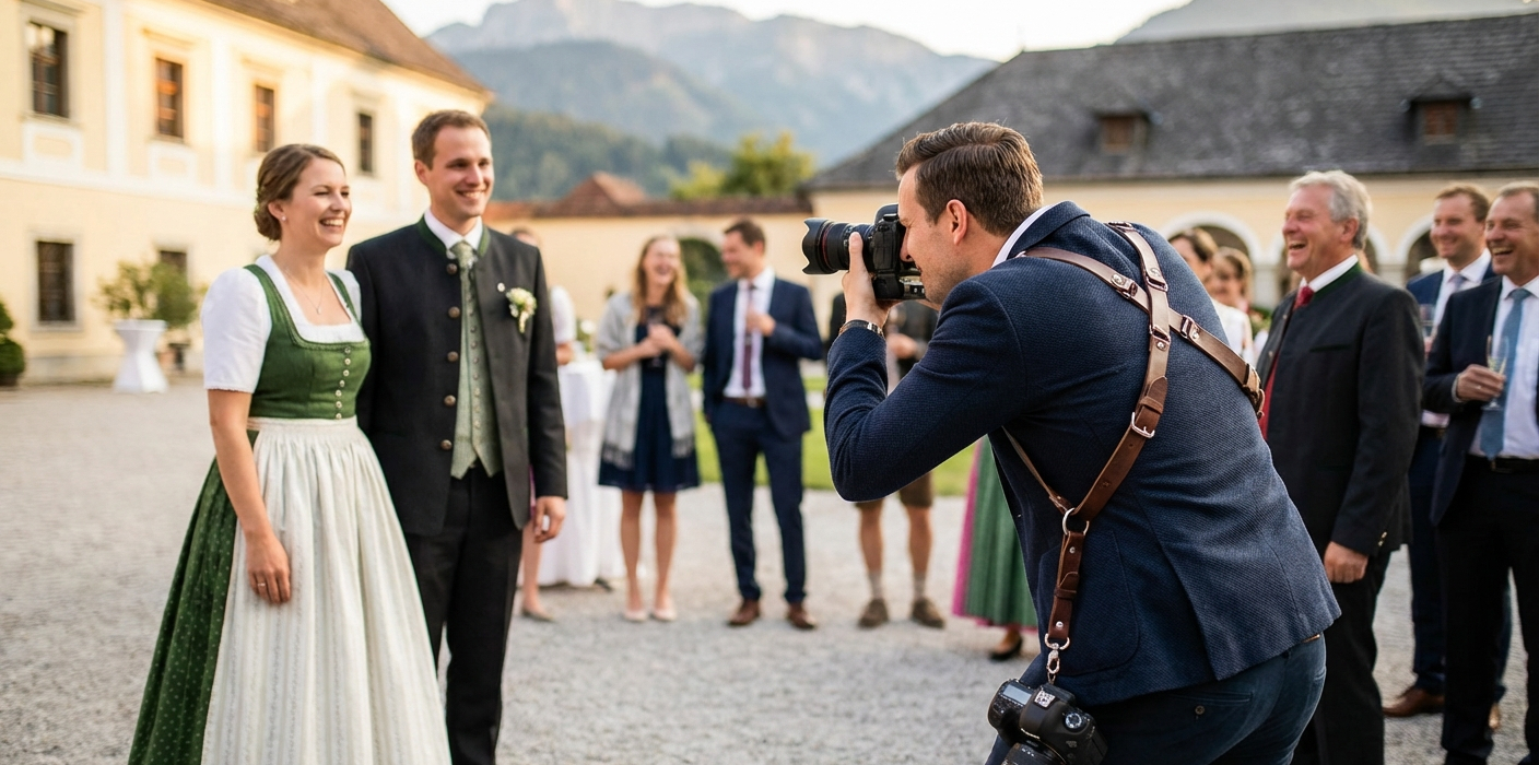 Warum ein professioneller Hochzeitsfotograf ein absolutes Muss ist - Event-Planung Österreich