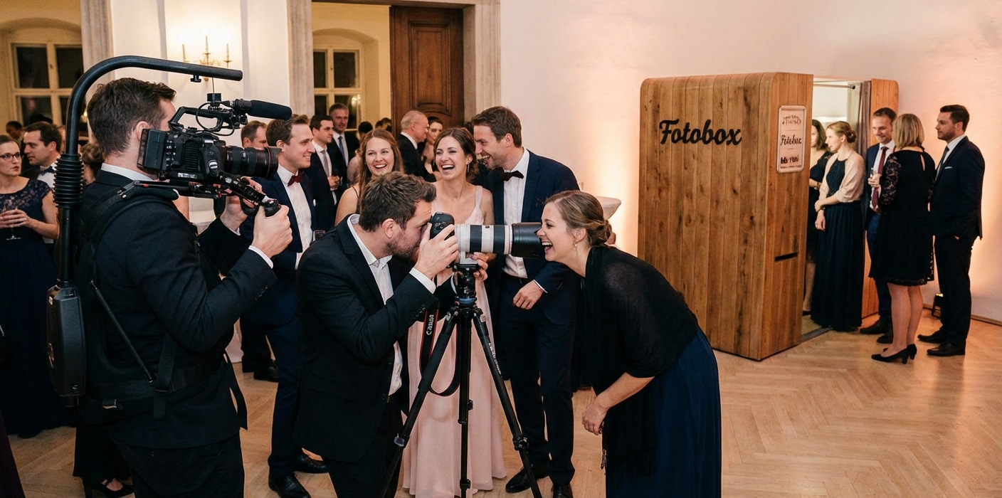 Ich habe schon einen Fotografen – warum noch eine Fotobox?
