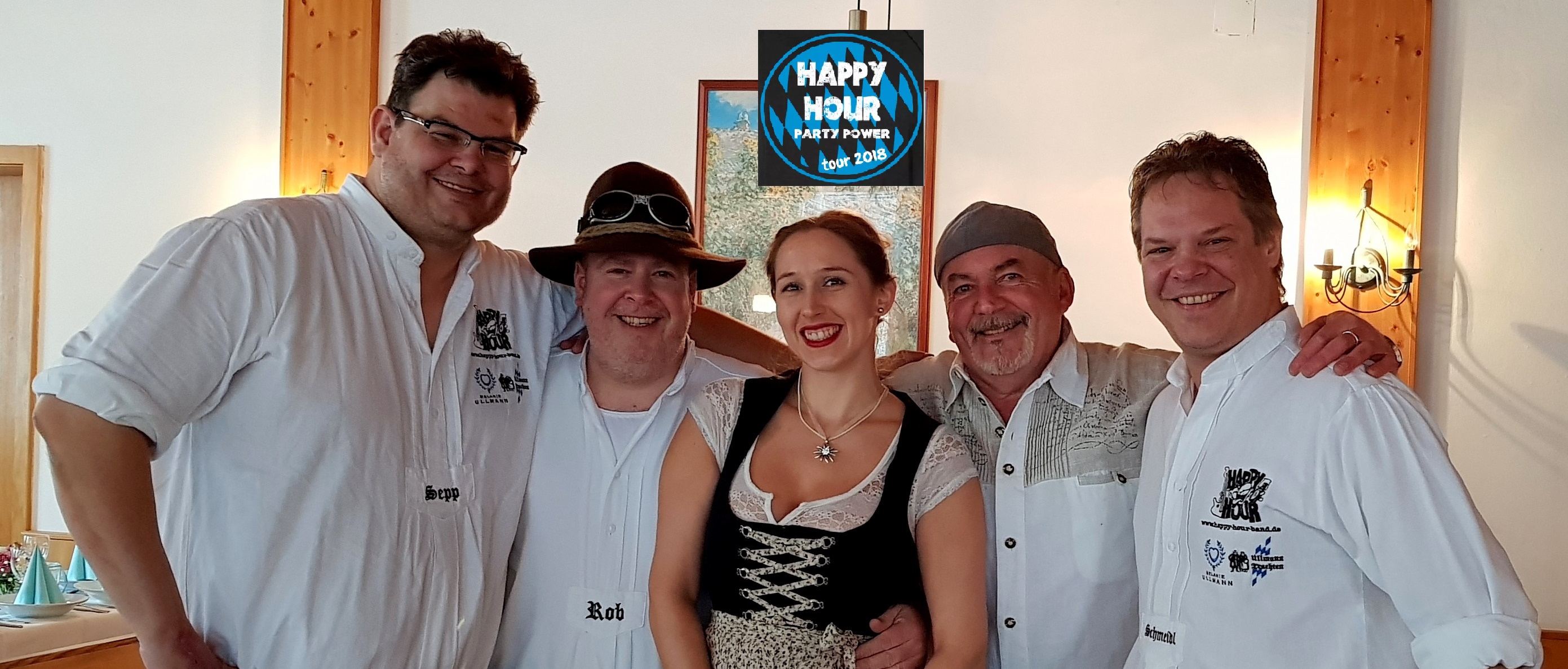 HAPPY HOUR Hochzeitsband Oktoberfestband Partyband